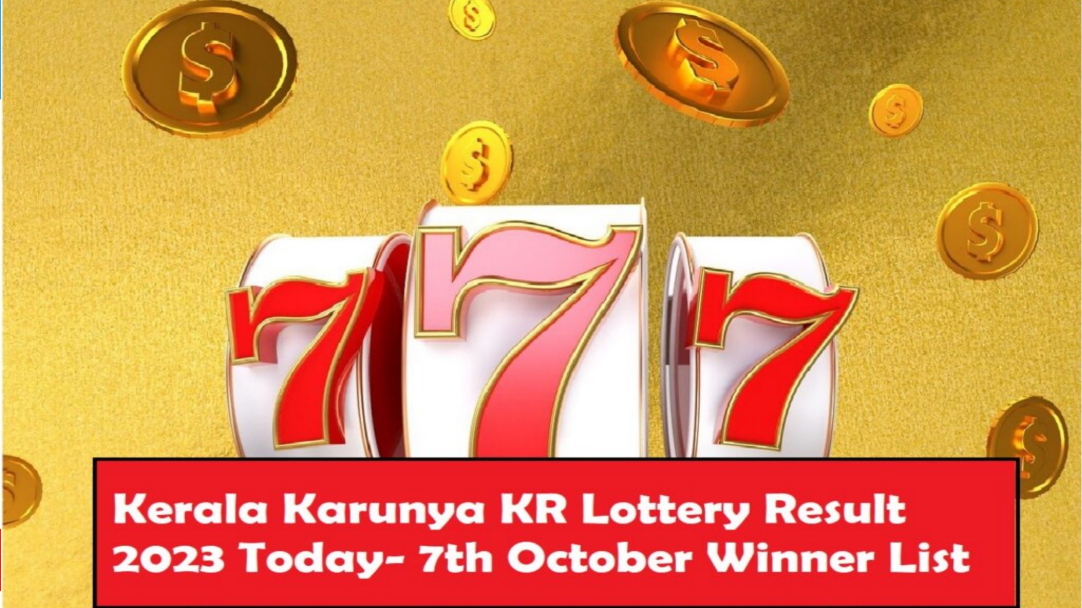 Kerala Lottery Result 2023