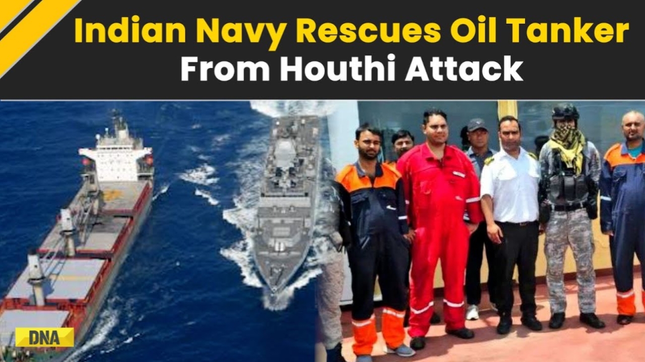 Indian Navy Jumps Into Action After Russia-To-Gujarat Oil Ship Gets Attacked With Houthi Missiles